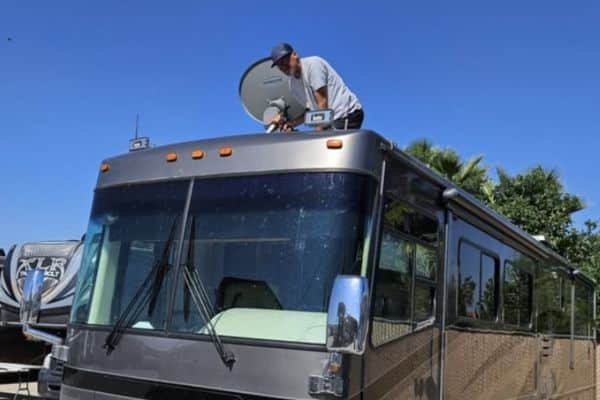 RV roof repair