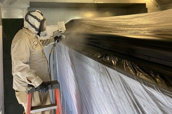 THE MCBRIDES RV PAINTING PROCESS